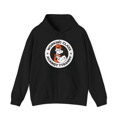 Free Oppression - Hoodie - Working Class Against Tyranny Hoodie – Pro - Democracy Activist Sweatshirt for Equality & Justice