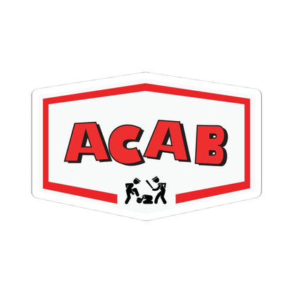 Free Oppression - Kiss - Cut Sticker - ACAB – Kiss - Cut Sticker