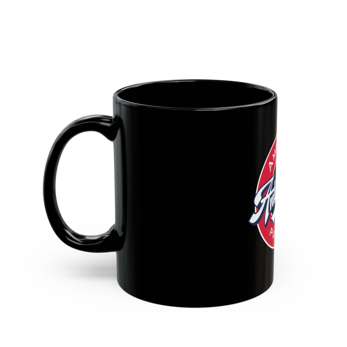 Free Oppression - Mug - Antifascist American Patriot - Black Ceramic Mug - Anti Fascist Patriotic Coffee Cup