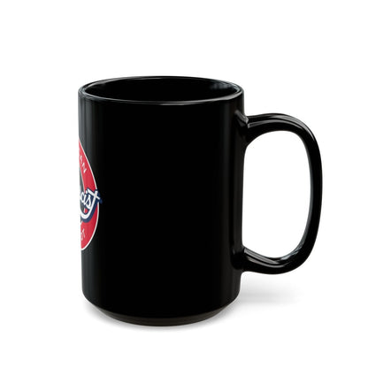 Free Oppression - Mug - Antifascist American Patriot - Black Ceramic Mug - Anti Fascist Patriotic Coffee Cup