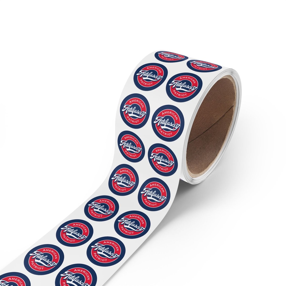 Free Oppression - Paper products - American Antifascist Patriot – Round Sticker Roll