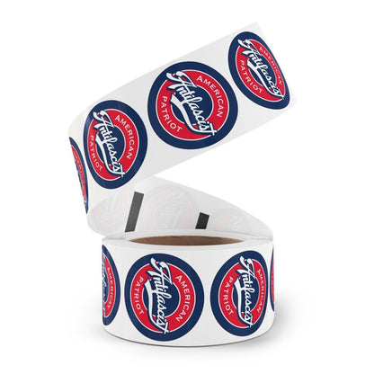 Free Oppression - Paper products - American Antifascist Patriot – Round Sticker Roll