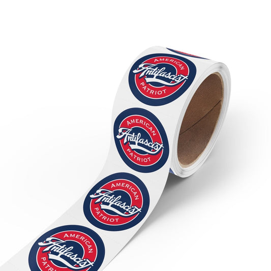 Free Oppression - Paper products - American Antifascist Patriot – Round Sticker Roll