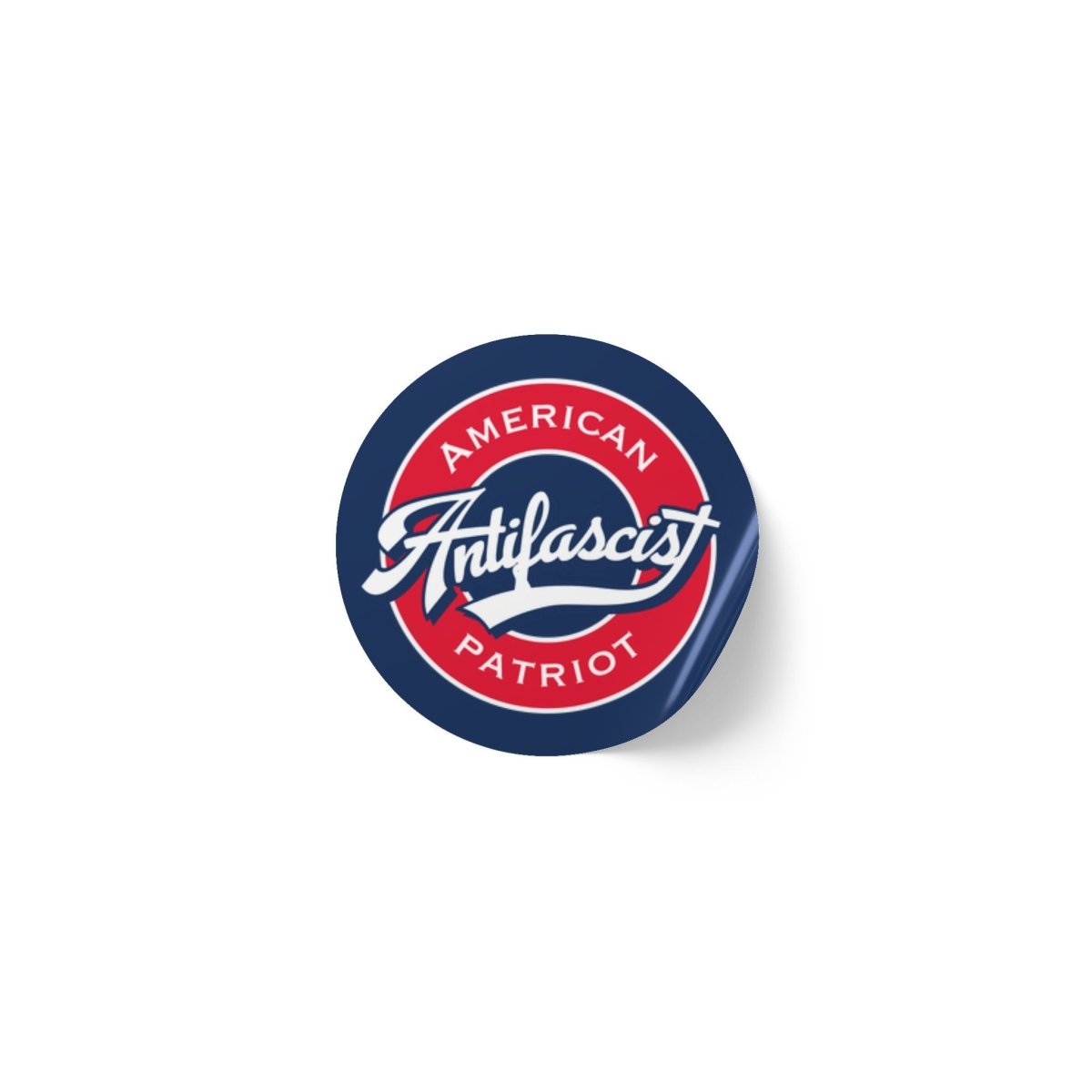 Free Oppression - Paper products - American Antifascist Patriot – Round Sticker Roll