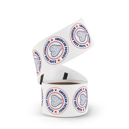 Free Oppression - Paper products - American Patriot Oligargle Deez Nutz - Round Sticker Roll
