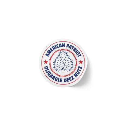 Free Oppression - Paper products - American Patriot Oligargle Deez Nutz - Round Sticker Roll