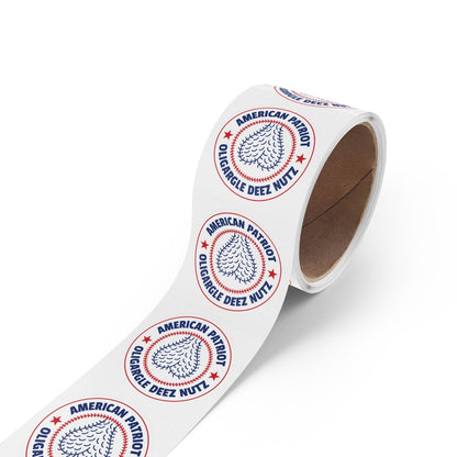 Free Oppression - Paper products - American Patriot Oligargle Deez Nutz - Round Sticker Roll