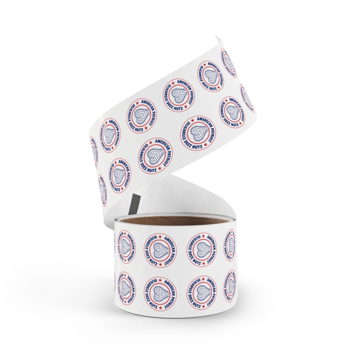 Free Oppression - Paper products - American Patriot Oligargle Deez Nutz - Round Sticker Roll