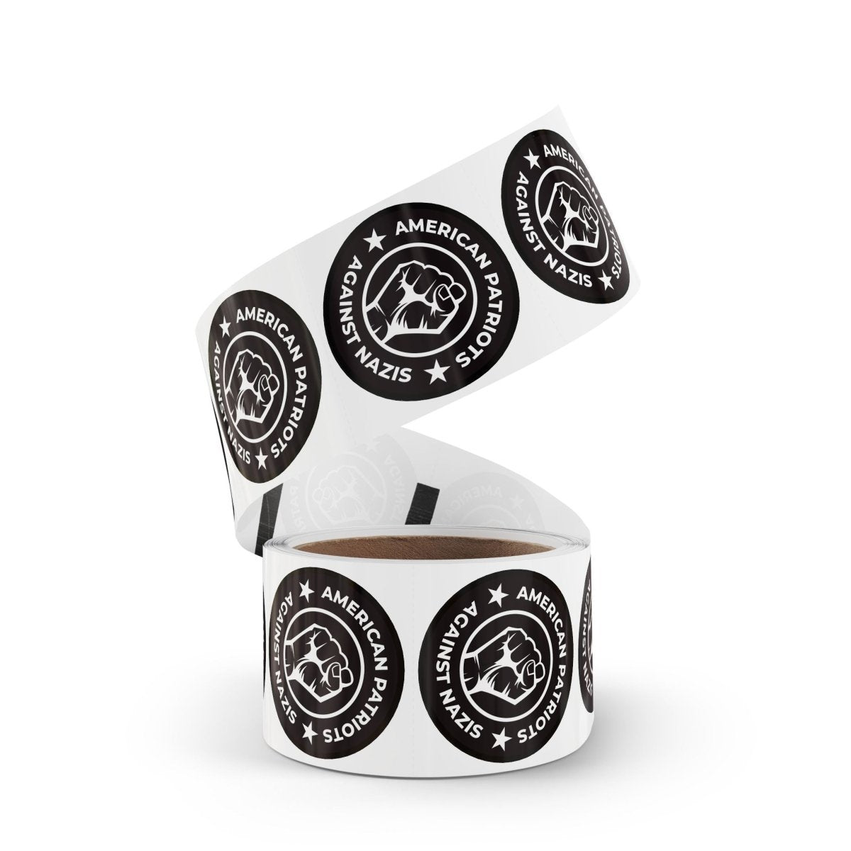 Free Oppression - Paper products - American Patriots Against Nazis – Round Sticker Roll