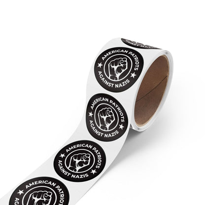Free Oppression - Paper products - American Patriots Against Nazis – Round Sticker Roll