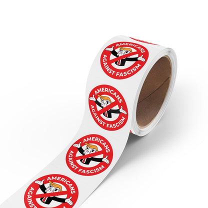 Free Oppression - Paper products - Americans Against Fascism – Round Sticker Roll
