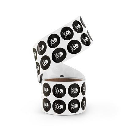 Free Oppression - Paper products - Pirate Skull – Round Sticker Roll