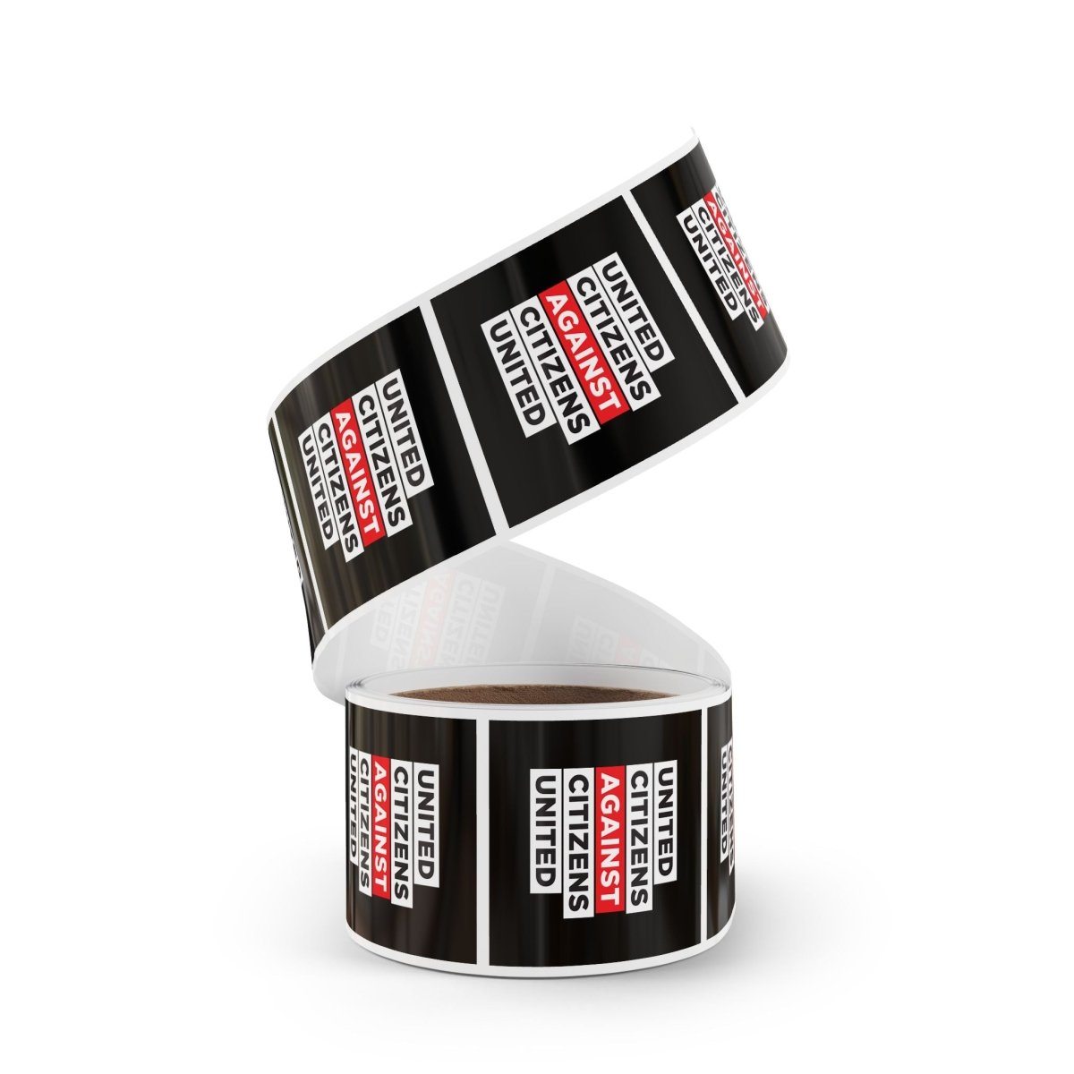 Free Oppression - Paper products - United Citizens Against Citizens United - Square Sticker Roll