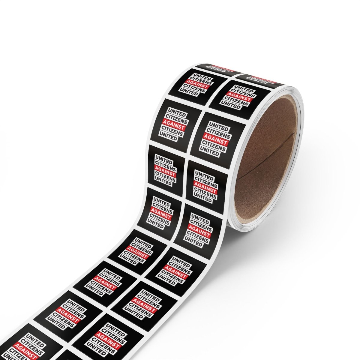 Free Oppression - Paper products - United Citizens Against Citizens United - Square Sticker Roll