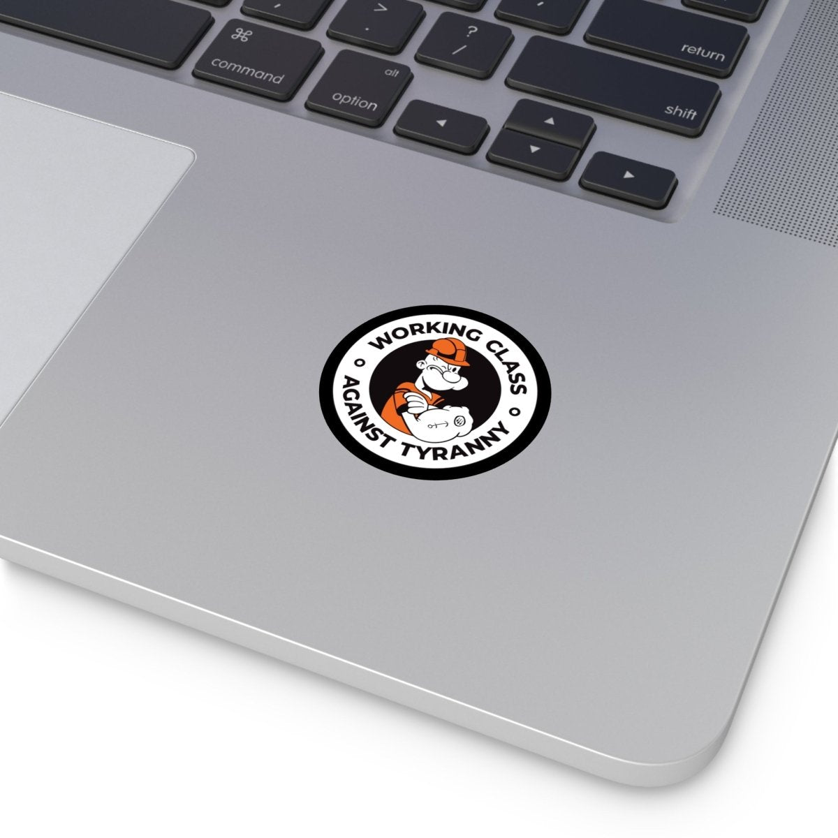 Free Oppression - Paper products - Working Class Against Tyranny – Round Vinyl Sticker