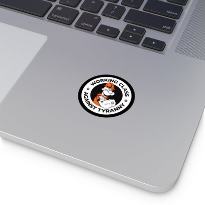 Free Oppression - Paper products - Working Class Against Tyranny – Round Vinyl Sticker