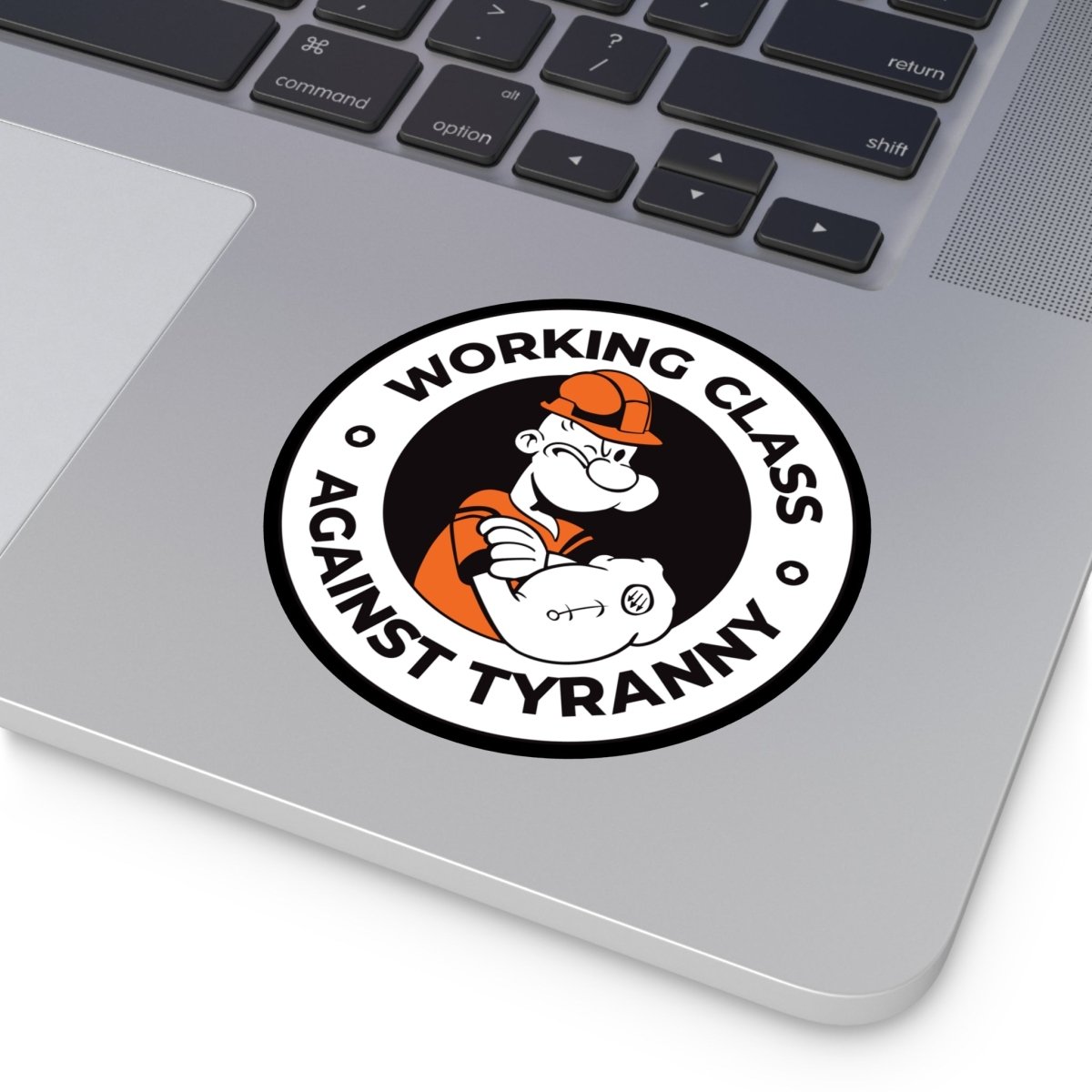 Free Oppression - Paper products - Working Class Against Tyranny – Round Vinyl Sticker