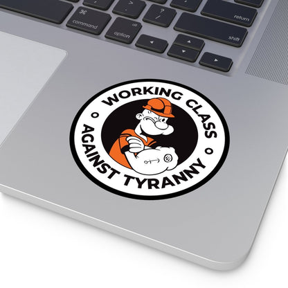Free Oppression - Paper products - Working Class Against Tyranny – Round Vinyl Sticker