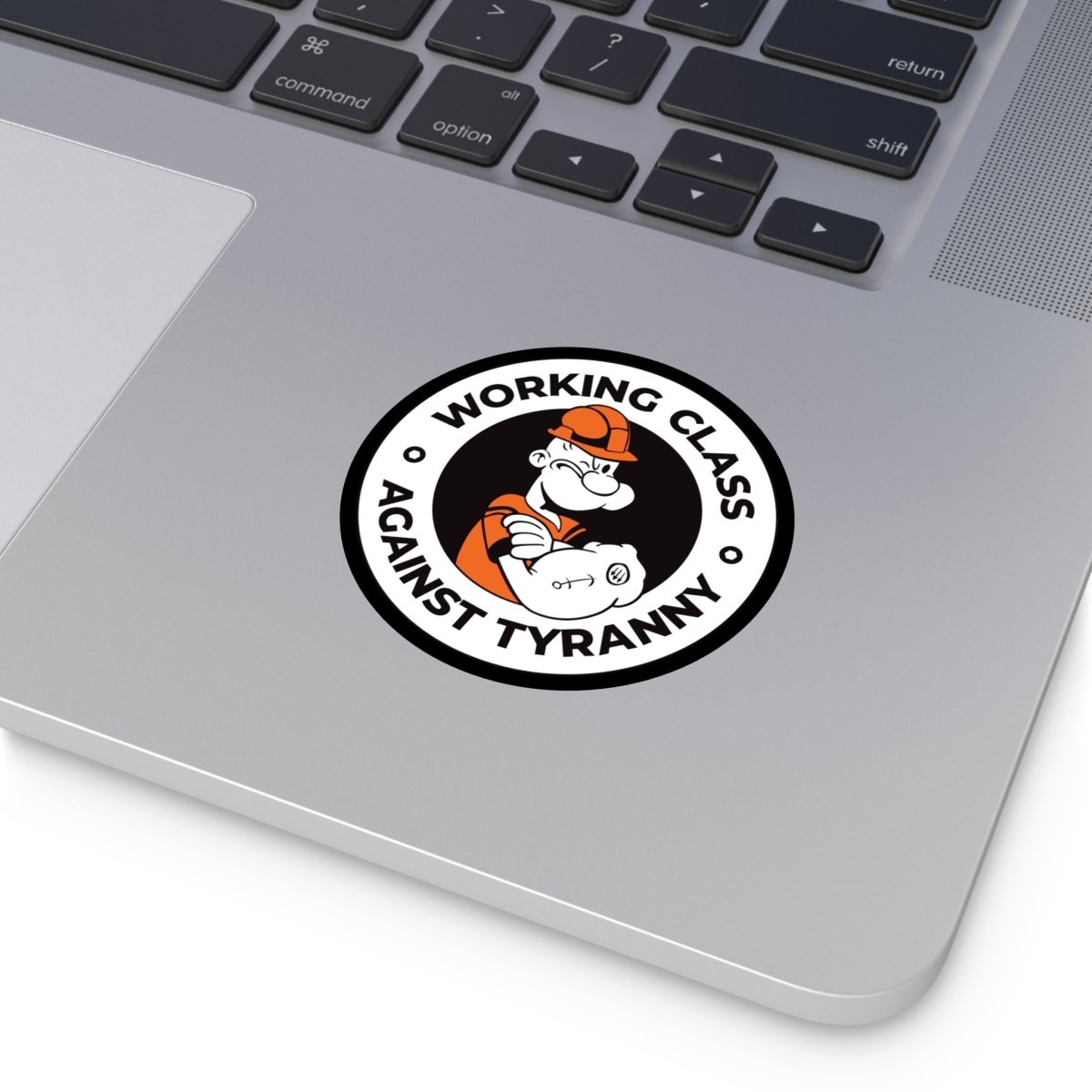 Free Oppression - Paper products - Working Class Against Tyranny – Round Vinyl Sticker