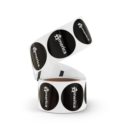 Free Oppression - Sticker Roll - America Anarchy A – Round Sticker Roll