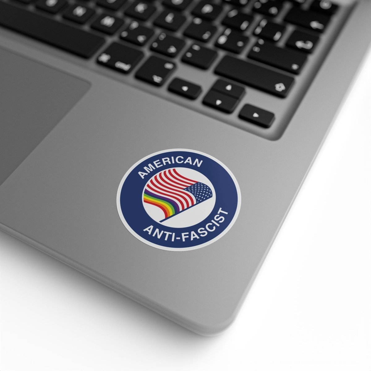 Free Oppression - Sticker Roll - American Anti - Fascist - Round Vinyl Sticker Roll — Anti Trump LGBT Protest "No Kings" Antifascist Decals