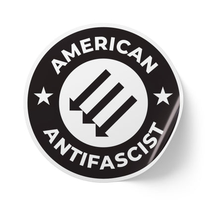 Free Oppression - Sticker Roll - American Antifascist – Round Sticker Roll