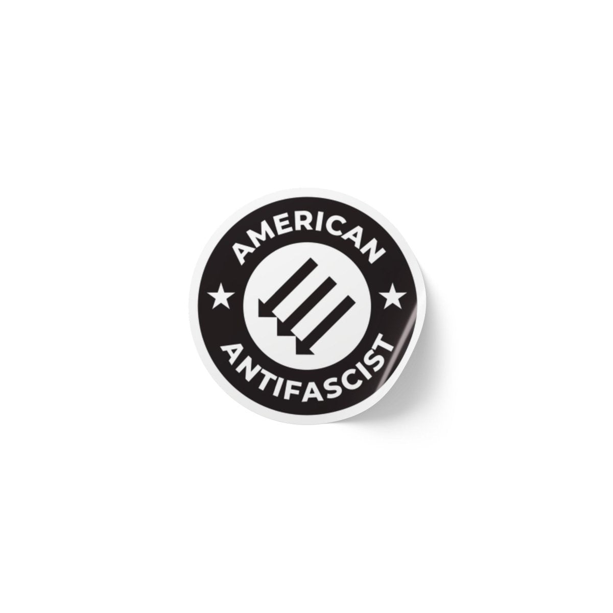 Free Oppression - Sticker Roll - American Antifascist – Round Sticker Roll