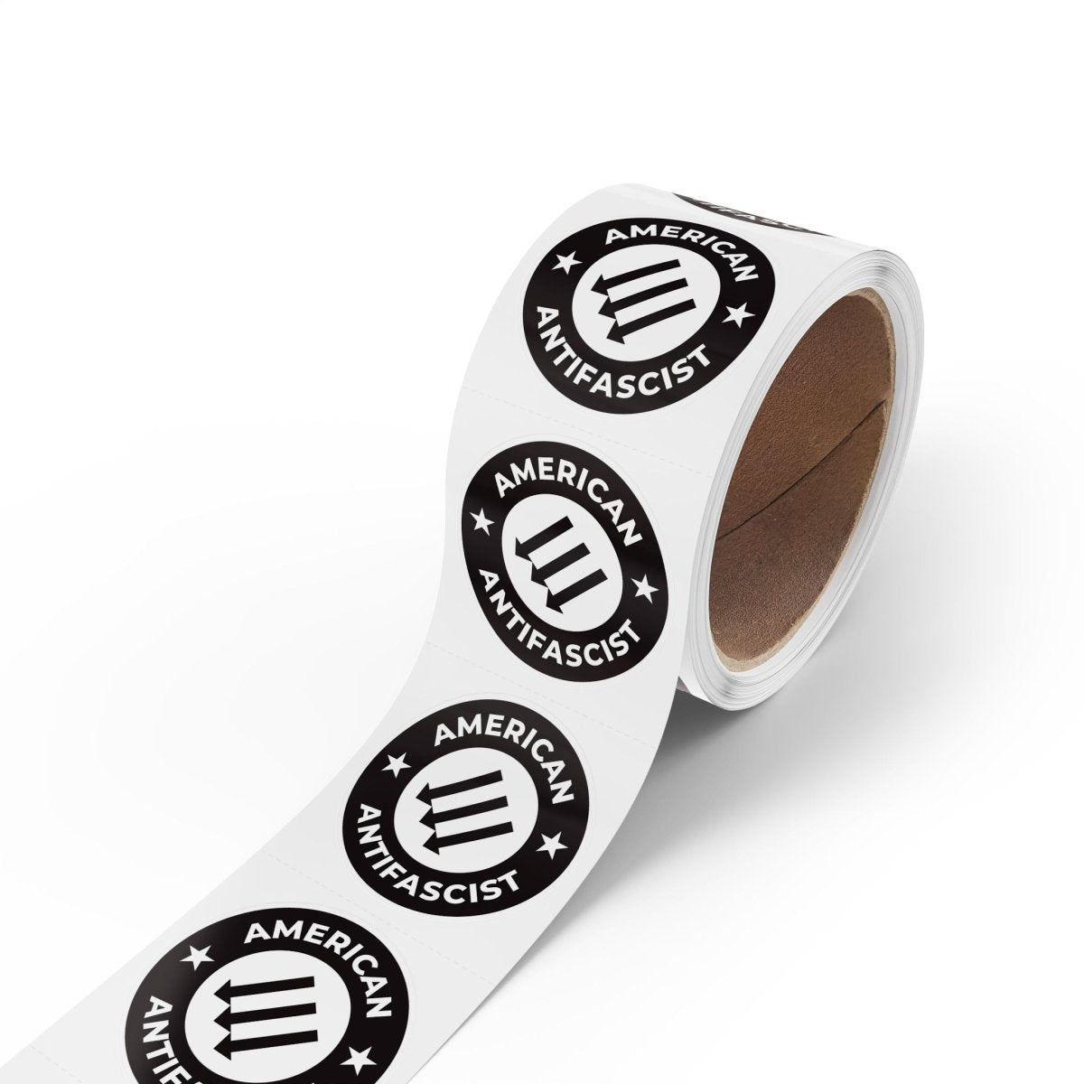 Free Oppression - Sticker Roll - American Antifascist – Round Sticker Roll