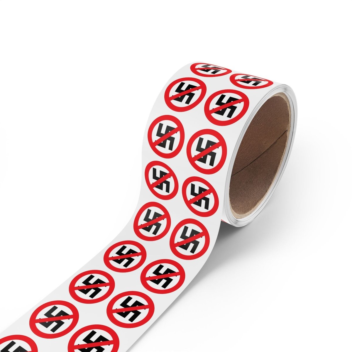 Free Oppression - Sticker Roll - Anti Nazi - Round Sticker Roll