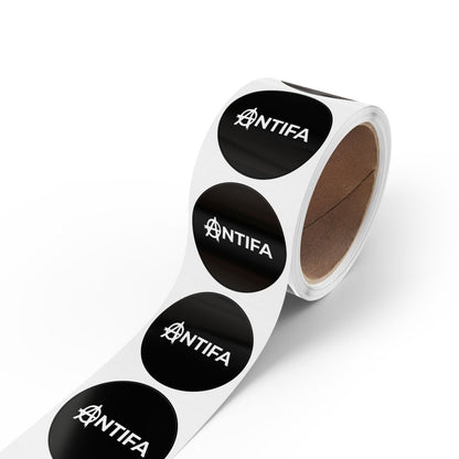 Free Oppression - Sticker Roll - Antifa Round Sticker Label Rolls