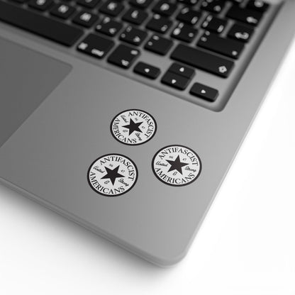 Free Oppression - Sticker Roll - Antifascist Americans United & Strong – Round Sticker Roll