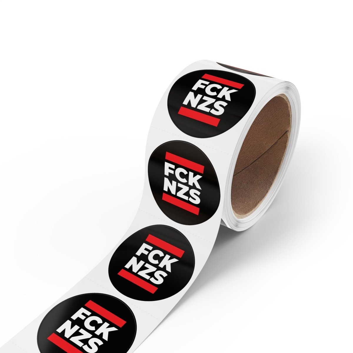 Free Oppression - Sticker Roll - FCK NZS – Round Sticker Roll