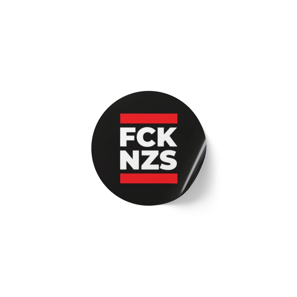 Free Oppression - Sticker Roll - FCK NZS – Round Sticker Roll