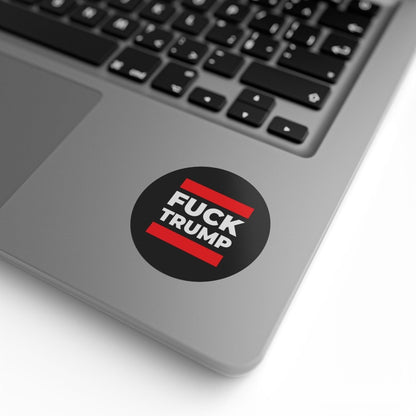 Free Oppression - Sticker Roll - F**k Trump – Round Sticker Roll