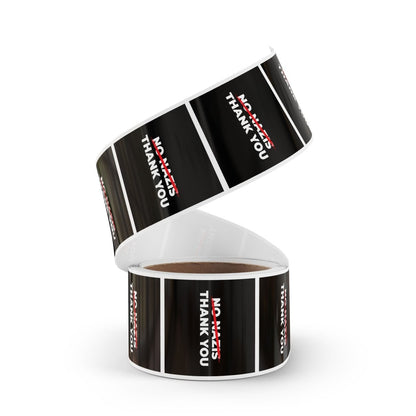 Free Oppression - Sticker Roll - No Nazis Thank You - Sticker Rolls