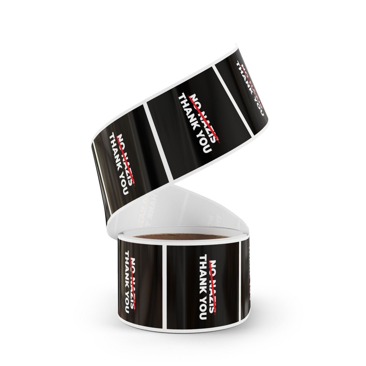 Free Oppression - Sticker Roll - No Nazis Thank You - Sticker Rolls