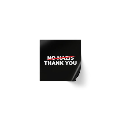 Free Oppression - Sticker Roll - No Nazis Thank You - Sticker Rolls
