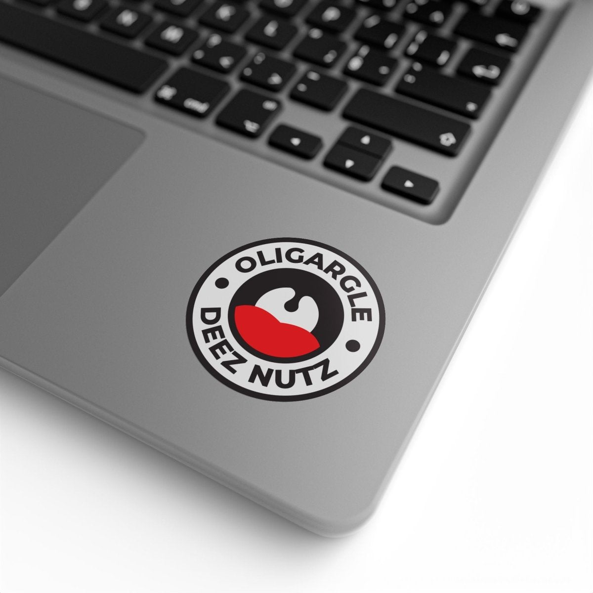 Free Oppression - Sticker Roll - Oligargle Deez Nutz – Round Sticker Roll