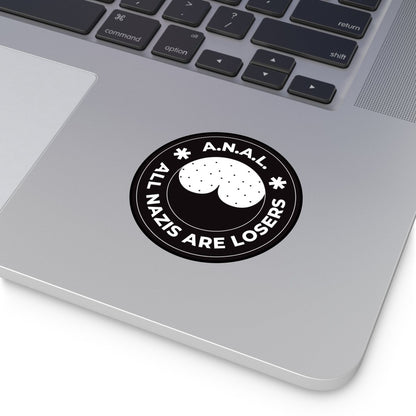 Free Oppression - Stickers - All Nazis Are Losers – Round Vinyl Sticker