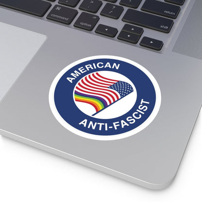 Free Oppression - Stickers - American Anti - Fascist – Round Vinyl Sticker