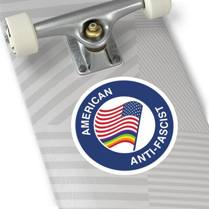 Free Oppression - Stickers - American Anti - Fascist – Round Vinyl Sticker