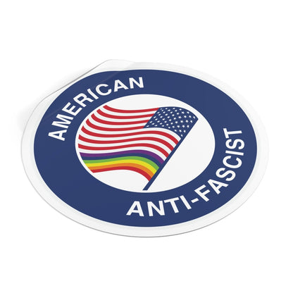 Free Oppression - Stickers - American Anti - Fascist – Round Vinyl Sticker