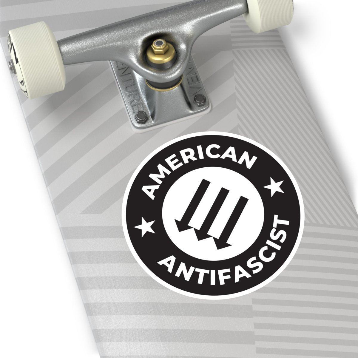 Free Oppression - Stickers - American Antifascist – Round Vinyl Sticker