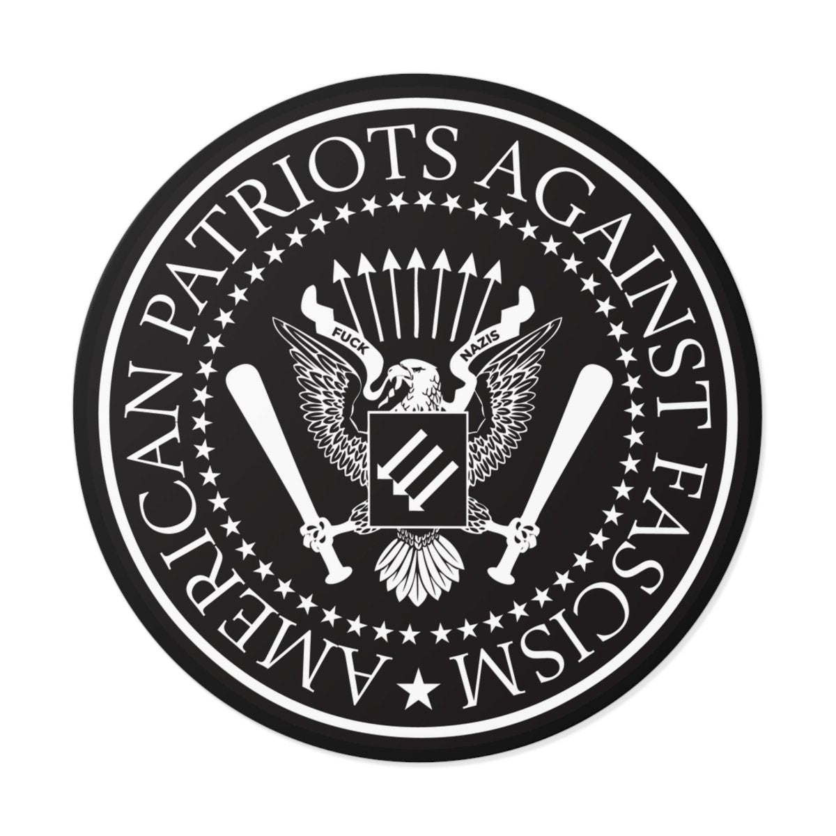 Free Oppression - Stickers - American Patriots Against Fascism – Round Vinyl Sticker