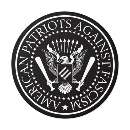 Free Oppression - Stickers - American Patriots Against Fascism – Round Vinyl Sticker