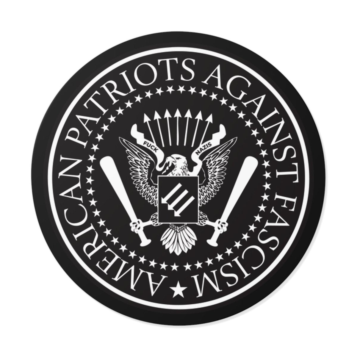Free Oppression - Stickers - American Patriots Against Fascism – Round Vinyl Sticker