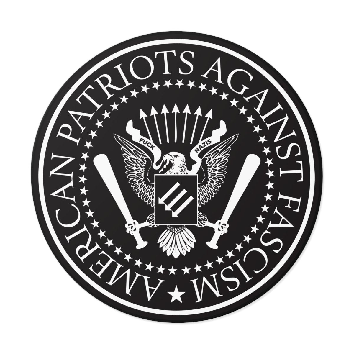 Free Oppression - Stickers - American Patriots Against Fascism – Round Vinyl Sticker