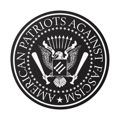 Free Oppression - Stickers - American Patriots Against Fascism – Round Vinyl Sticker