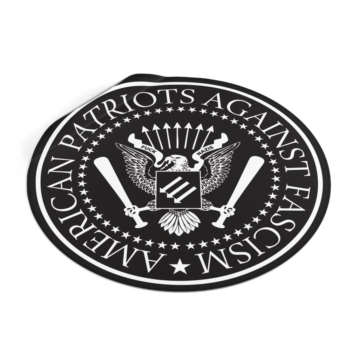 Free Oppression - Stickers - American Patriots Against Fascism – Round Vinyl Sticker