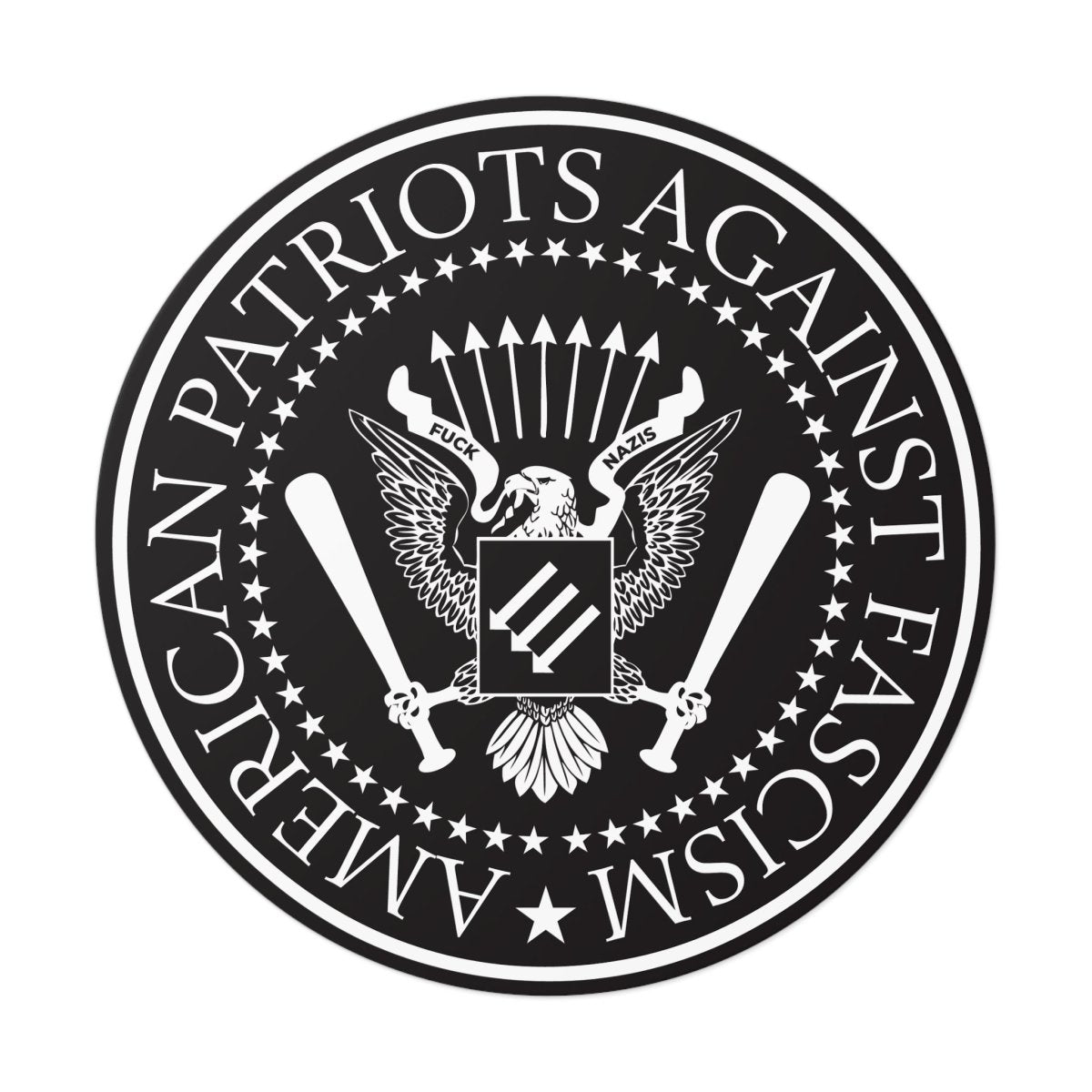 Free Oppression - Stickers - American Patriots Against Fascism – Round Vinyl Sticker